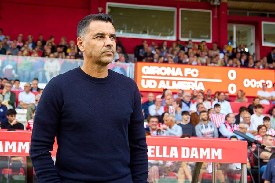 Girona coach Michel believes small details were the difference in defeat to Atletico Madrid