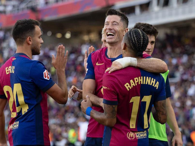 Raphinha's Hat-Trick Leads Barcelona to 7-0 Victory Over Real Valladolid