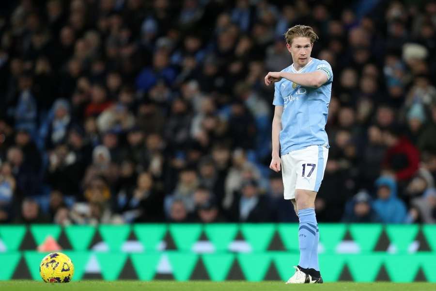 Guardiola hints at De Bruyne's availability for Arsenal clash