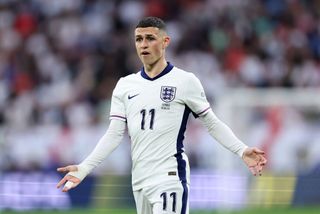 What is the reason behind Phil Foden's consistent use of a bandage on his hand?