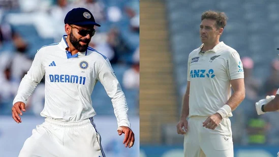 Virat Kohli playfully punches Southee, but the unexpected twist steals the show in viral Pune Test video