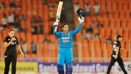 Smriti Mandhana makes history, surpasses Mithali Raj to become Indian women's player with most ODI centuries