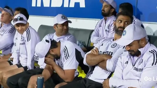 The Confused Reaction of Rohit Sharma: Did the IND Captain Cry or Laugh at Sarfaraz's Dismissal? Commentator Left Guessing