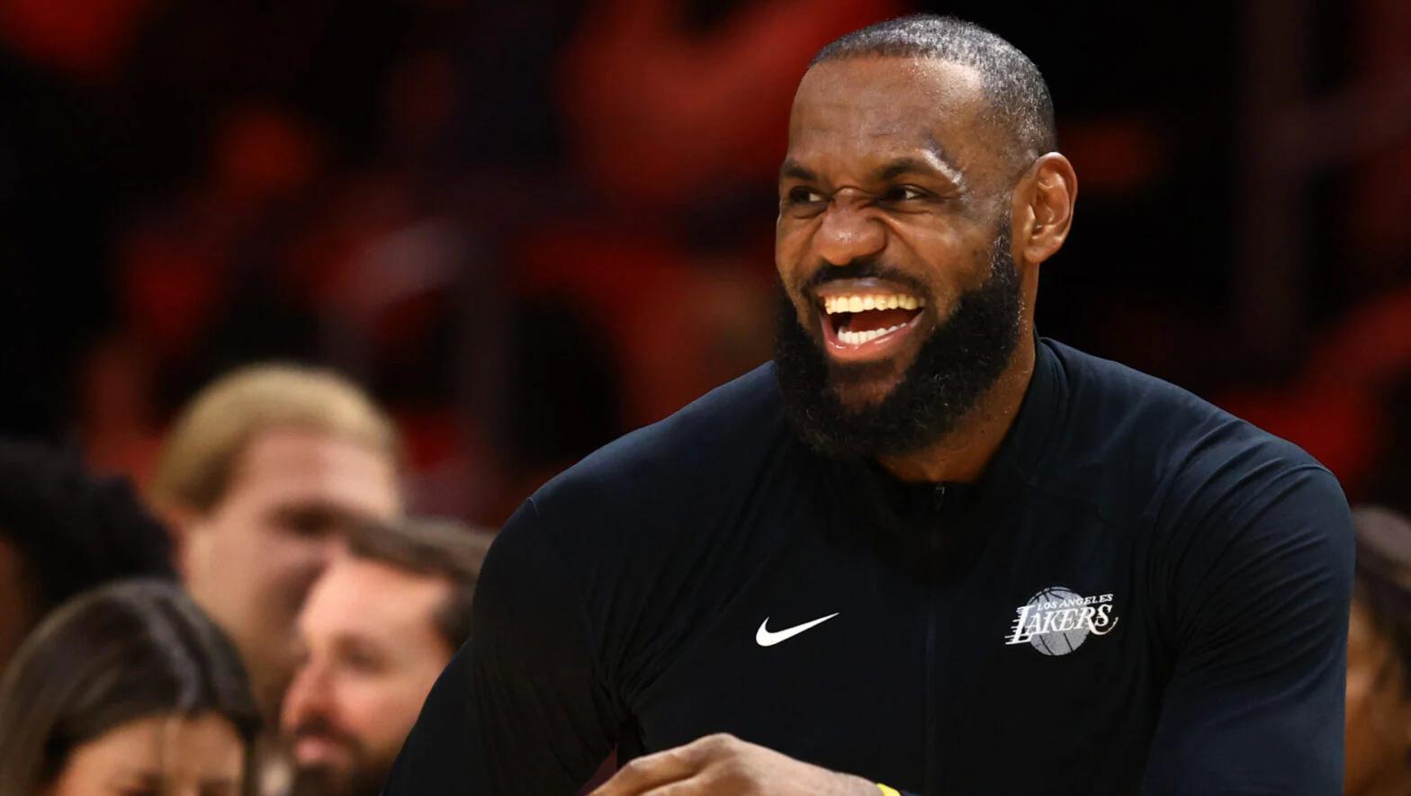 LeBron James Joins in Celebration of Ohio State's National Championship Win