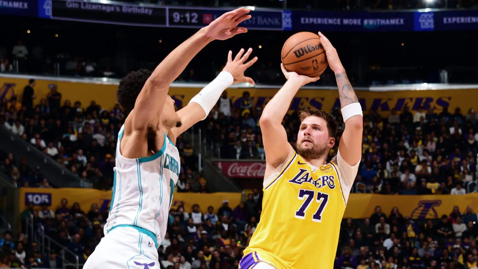 Lakers remain confident in Luka Dončić despite frustrated shooting performance