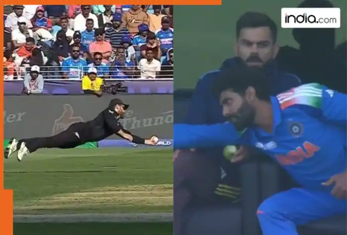 IND vs NZ: Kane Williamson's incredible one-handed catch to dismiss Ravindra Jadeja becomes internet sensation